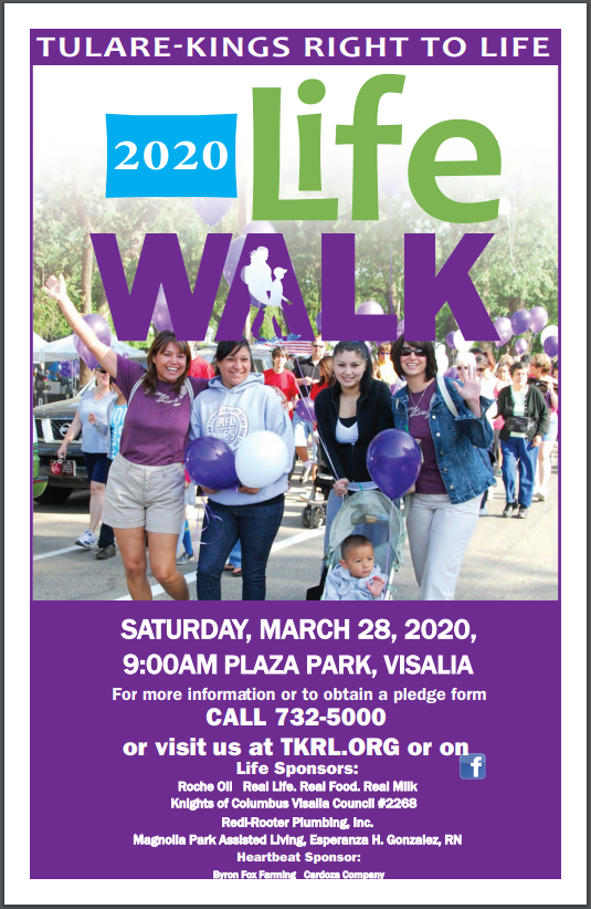 2020 Life Walk Flyer